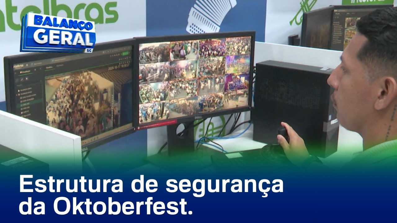 Oktoberfest: conheça a estrutura que garante segurança da festa mais alemã das Américas - Foto