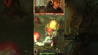 Topson Shows New Imba on 7.41b - Snapfire Mid (absolute ult control) Dota 2 #dota2 #gaming #outplay