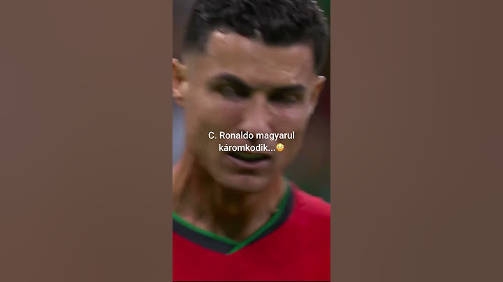Ronaldo magyarul káromkodik?😳 #cr7 #ronaldo #eb #foci #ai #parody #vicc #fos #fullofstars