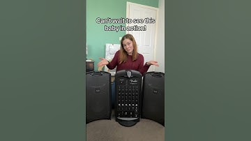 Unboxing my new PA system from @fender  🎤#unboxing #fenderpassportevent #singer