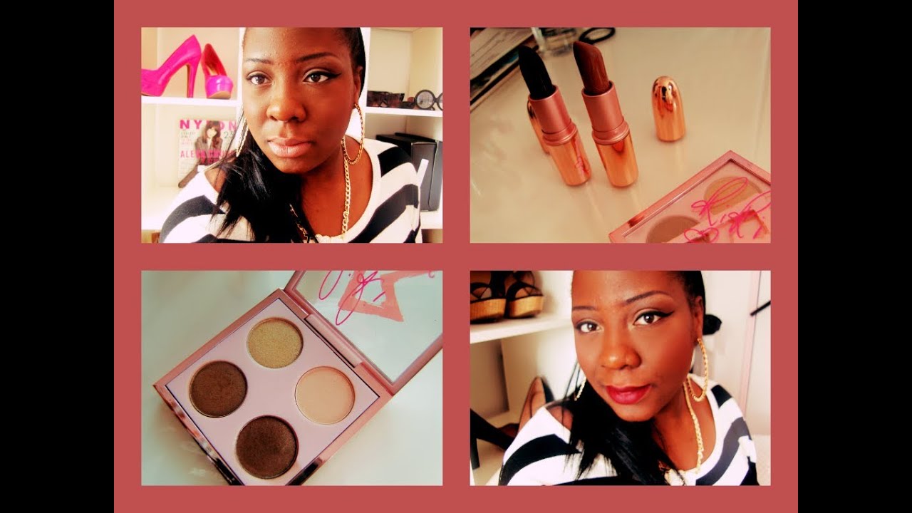 Riri Hearts MAC Fall Collection - Makeup Look (Dark WOC) + Swatches