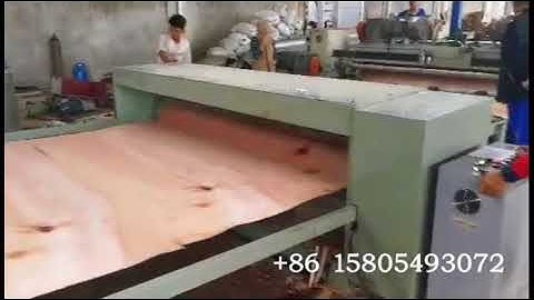 Intelligent Technology Woodworking Fastest Easily Cutting Work - Veneer Rotary Peeling Lathe Machine