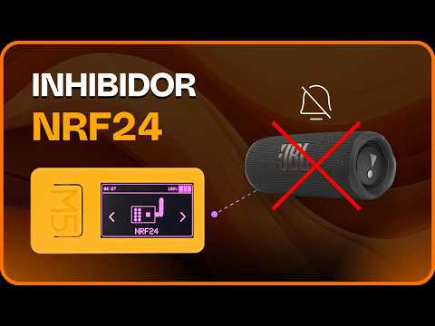 NRF24 + M5 Stick - Turn off your neighbor's music 🔕