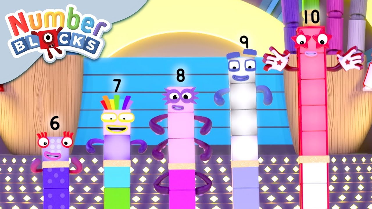 Numberblocks Where Are Five And Friends Learn To Count Youtube