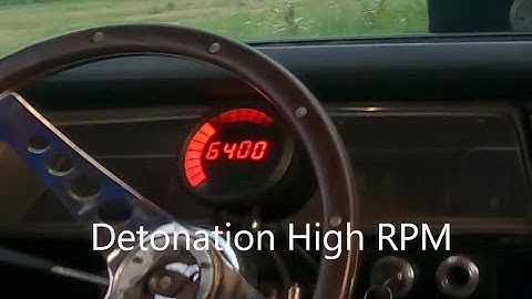 Chevy 350 detonation, spark knock, pinging, pre combustion with gas upgrade