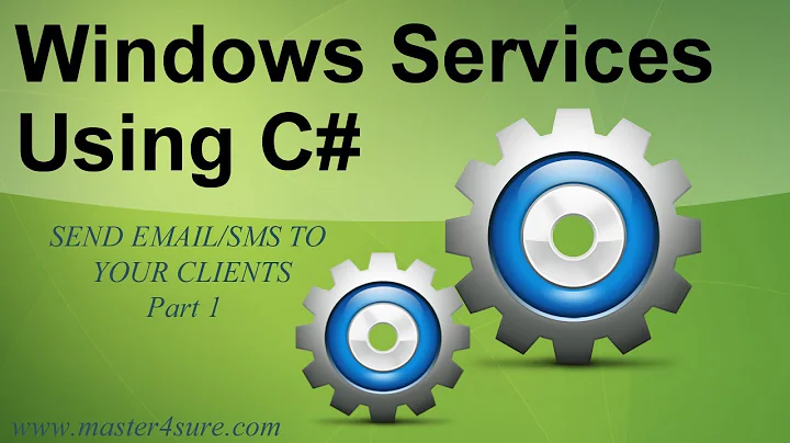 Create Windows Service using C#