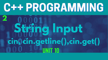 String Input | cin Object , cin.getline() , cin.get() | in C++(Urdu/Hindi)