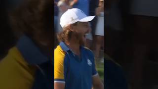 Tommy Fleetwood WINS the Ryder Cup for Europe! 🤩