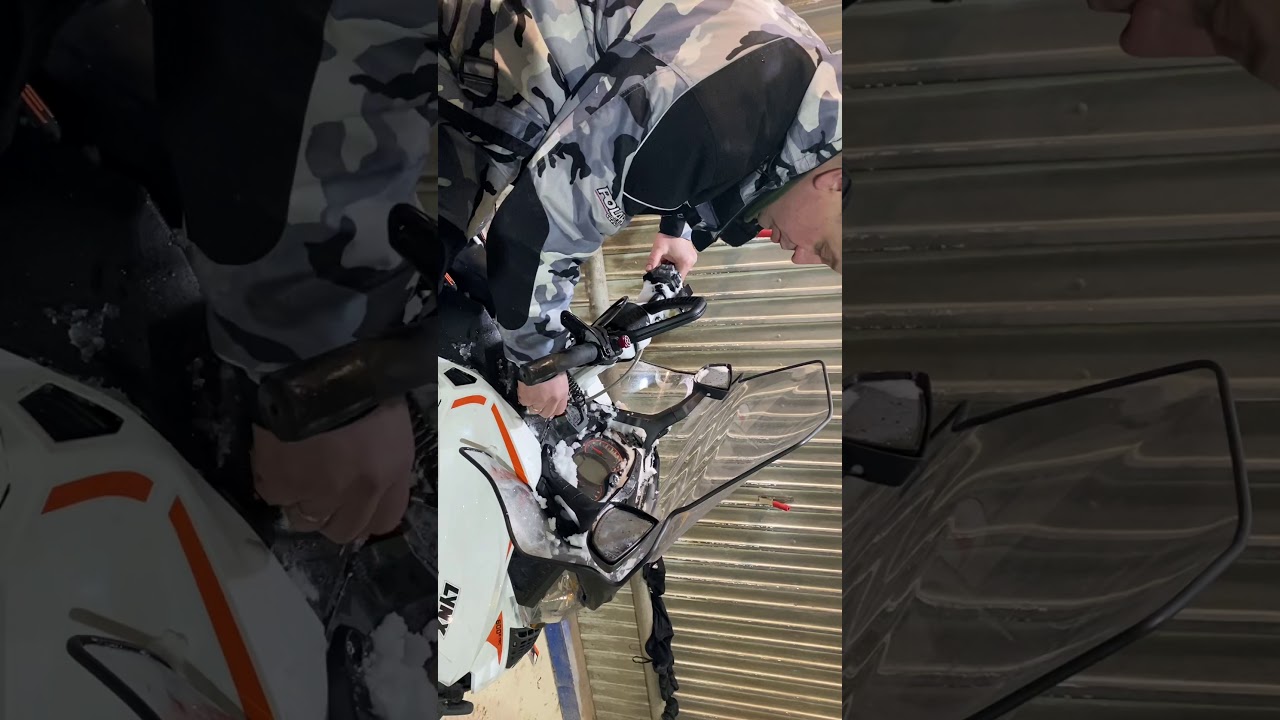 BRP Ranger 49 600 e-tech не развивает обороты, не едет.  Видео 1.