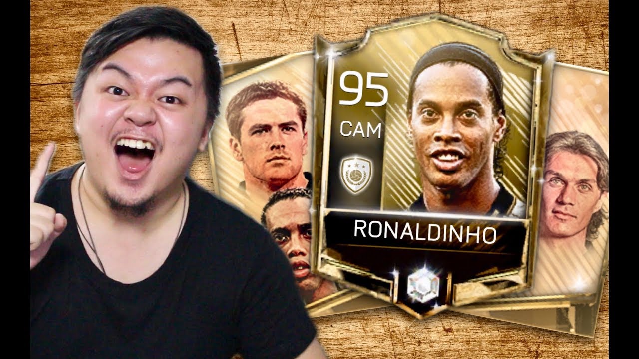 I GOT RONALDINHO!! ICON BUNDLE OPENING!! FIRST EVER ICON!! FIFA MOBILE S2