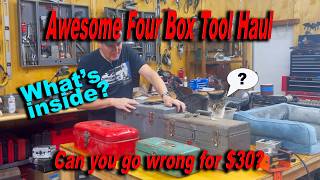 Awesome Four Box Tool Haul - What Did I Get for $30?