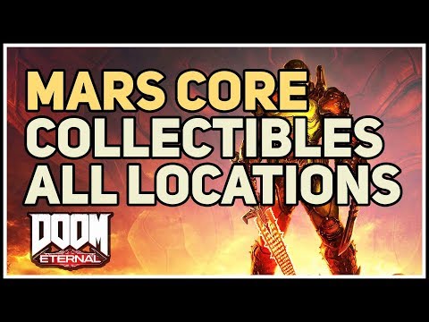 All Mars Core Secret Items Collectibles Doom Eternal
