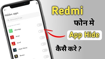 how to hide app in mi a3 | how to hide apps on android 2022