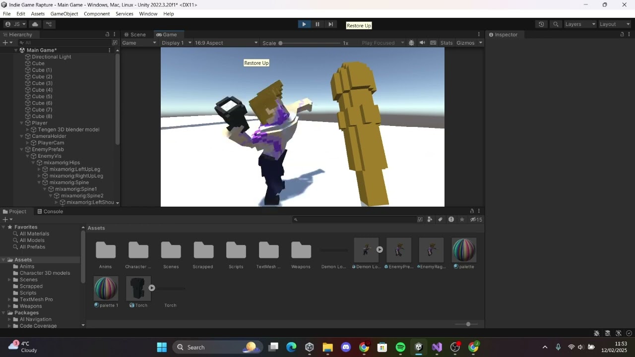 Fixing AI Error with rotation in Unity