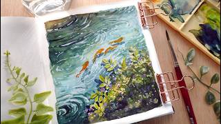 How to paint clear water with watercolors and acrylic markers 💧
#watercolortutorial #watercolor #watercolorpainting
Follow me on skillshare and use this link for your FREE TRIAL
https://skl.sh/nia
• Buy me a Ko-fi: https://ko-fi.com/nianiani
• Subscribe: www.youtube.com/c/nianiani
• Follow me on Tiktok @nianianiart
• Follow me on instagram @ig_nianiani
TOOLS:
Brush: V-TEC round brush size 14, Princeton Velvetouch round size 5
Paper: Arches 300gsm Hot Pressed 100% Cotton
COLOURS
Vermilion Holbein
Indigo Schmincke
Sap Green Holbein
Permanent Yellow Deep Holbein
Permanent Green Holbein
Azure Blue White Nights
ENMY MARKERS
B6, 1, V1, Y6
MUSIC:
ES_As I Dream - Johannes Bornlof
ES_Cozy Day - Franz Gordon
ES_Rainshower - Johannes Bornlof How to paint clear water with watercolors and acrylic markers 💧