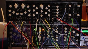 Radical Frequencies modular 125bpm jam in stereo mode