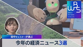 （盛り土・ロボ）今年の経済ニュース３選（WBS田中キャスター）（2021年12月31日）