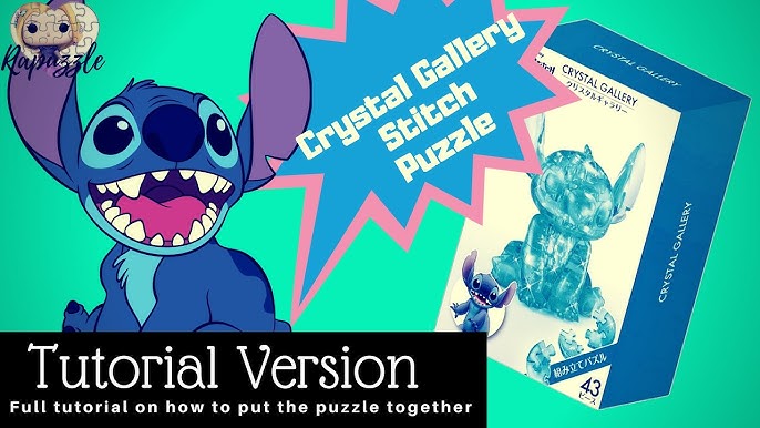 Stitch 3D Crystal Puzzle Tutorial 