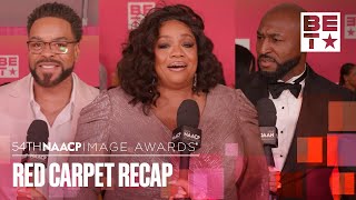 Method Man, Ms. Pat & Adrian Holmes Hit The Image Awards Red Carpet! | NAACP Image Awards '23
