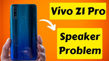 Vivo Z1 Pro Speaker Problem ||| Speaker not working / Sound issue Fix