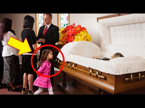 Daughter came to say goodbye to her mother, She notices something strange And stops the Funeral