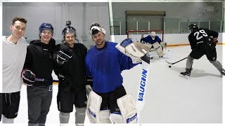 REAL LIFE HOCKEY SHOOTOUT CHALLENGE