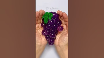 포도 만들기🍇Grape DIY with Nano Tape! #실리콘 테이프 #diy #lifehacks #goodthing