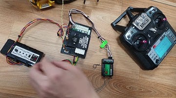 MFC-01 FLYSKY I6x test Normal operation!