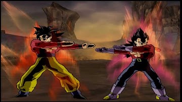 DBZ Budokai 3 SSJ4 Gogeta VS Broly