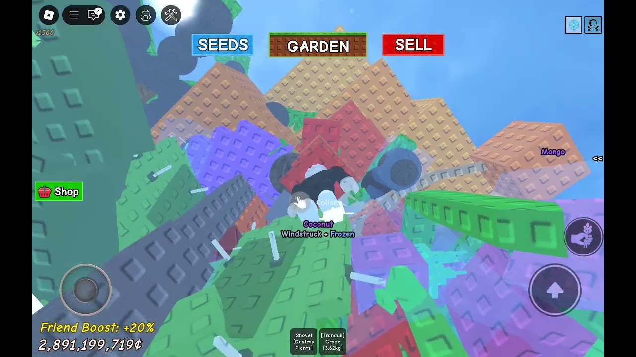 O zi normal de grow a garden 