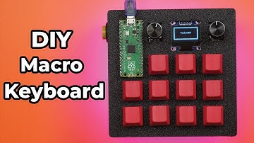 DIY Macro Keyboard - Custom PCB and Mechanical Switches - Raspberry Pi Pico