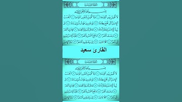 سورة القيامة #المصحف #اكسبلور #القارئ #حالات_واتس #لايك