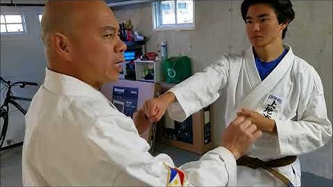 Uechi Ryu Wauki Block Maurice Soque Kiyoshi