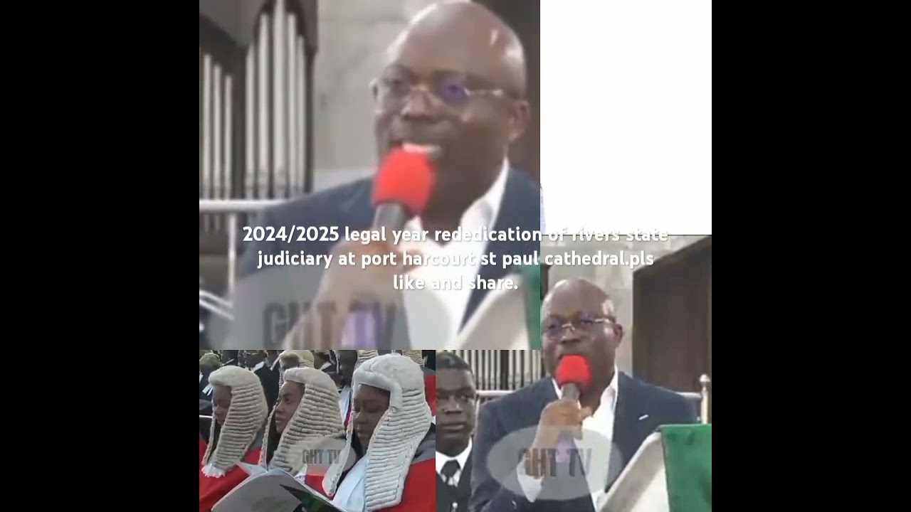 how governor boobing  th lawyers at St Paul cathedral in Port harcourt