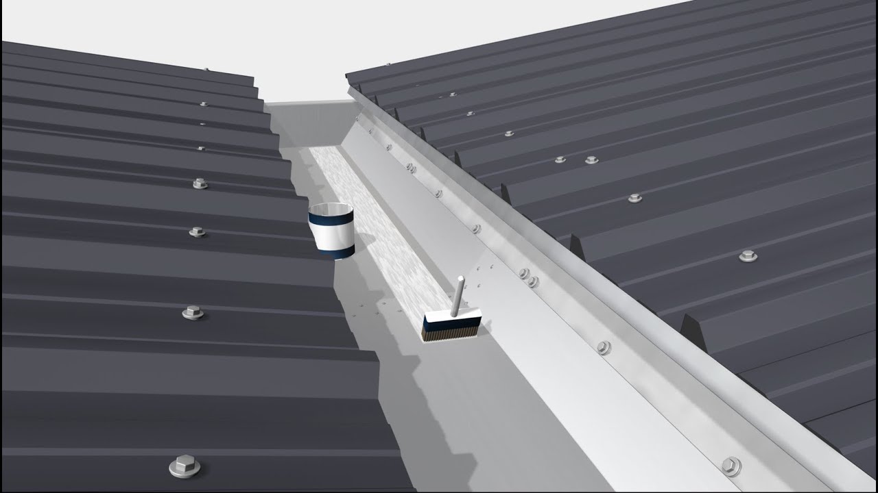 04 Kingspan Insulated Gutter Installation YouTube
