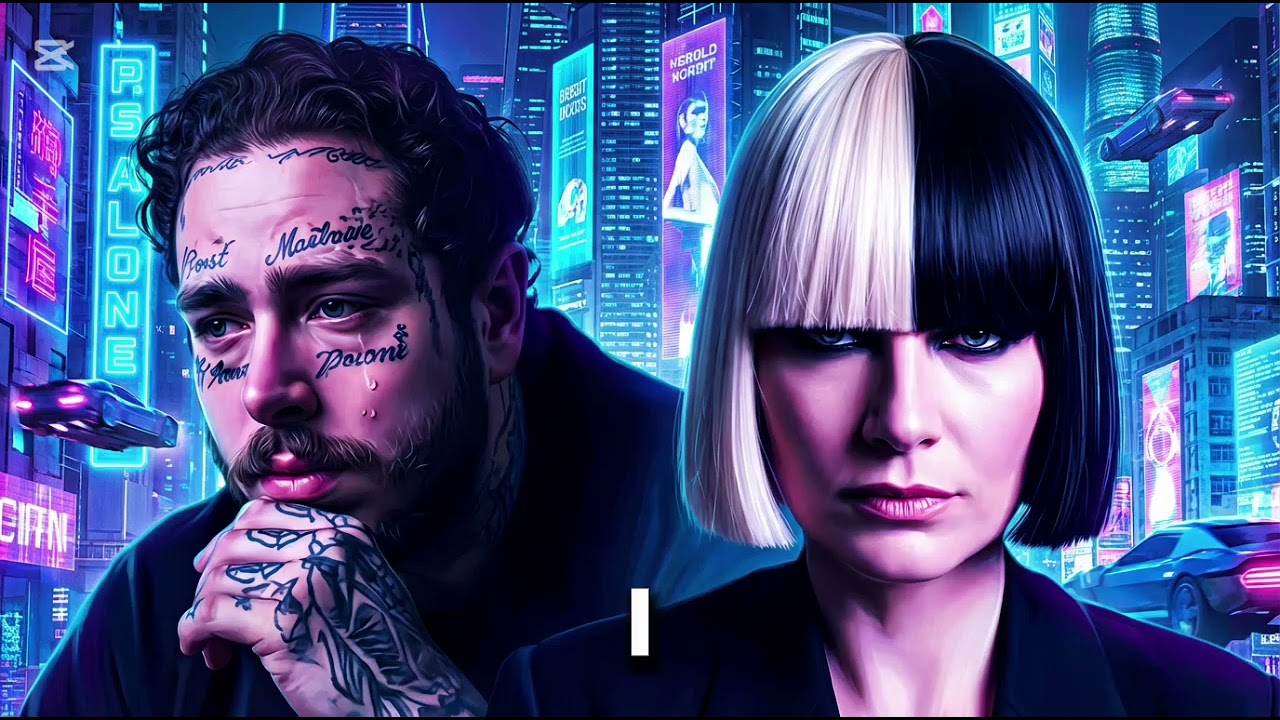 Post Malone x Sia - When I Cry(official lyrics video)