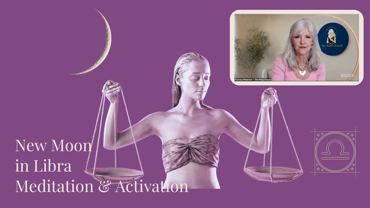 New Moon in Libra Meditation & Activation October 2025 - YouTube
