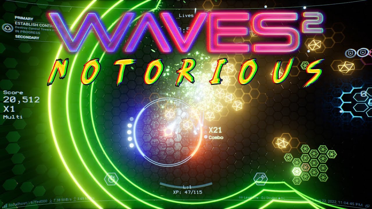 Waves and Waves²: Notorious - PC 40 Minutes of Gameplay [4k 60FPS] (No Commentary)