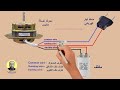 طريقة توصيل محرك غسالة ملابس بمكثف توصيل مكثف بمحرك 3 أوجه
