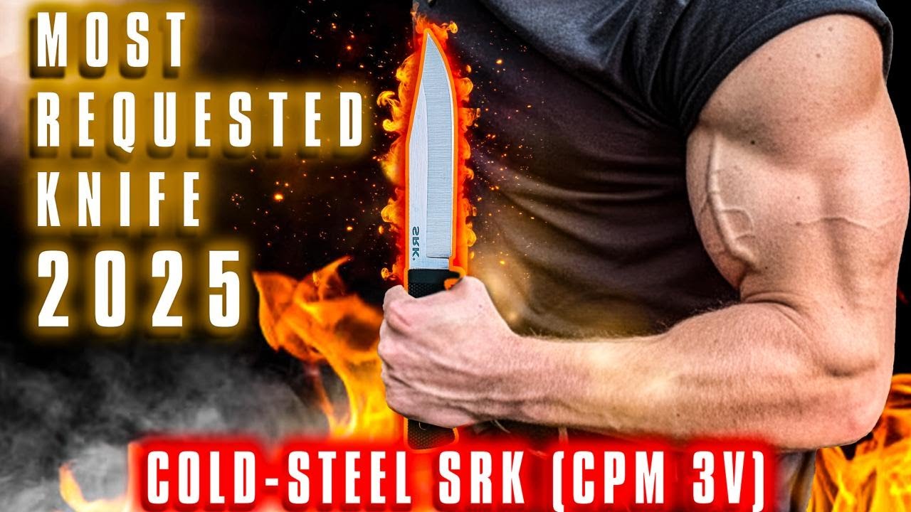 Самый востребованный нож 2025 года!! Cold Steel SRK CPM-3V!