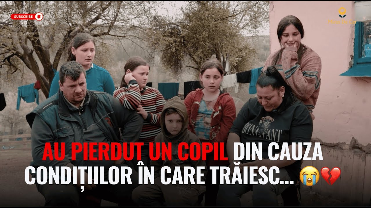 AU PIERDUT UN COPIL din cauza condițiilor în care trăiesc…😭💔 AU NEVOIE DE AJUTOR❗️
