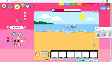 Year 2 beach animation J2code