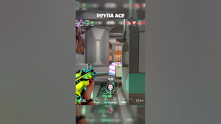 Reyna Ace🔥| Immortal ranked | #valorant #fyp #shorts #valorantclips #gaming