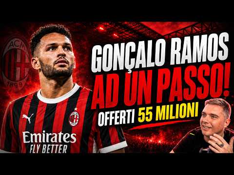 Video MILAN, OFFERTA UFFICIALE PER GONC?ALO RAMOS! 55 MILIONI AL PSG: E? LUI IL 9 DI AMORIM?