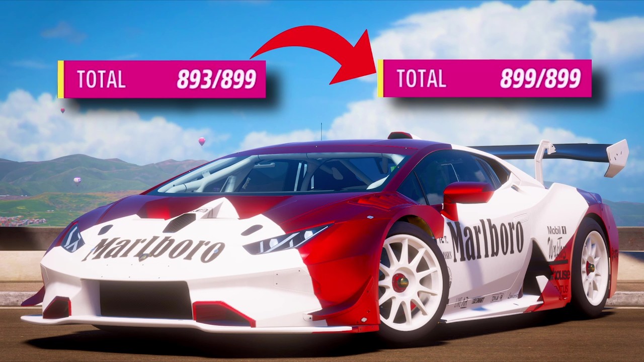 I Completed The ENTIRE Car Collection In Forza!