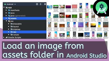 Load an image from assets folder || How to display the image from assets folder in android ?