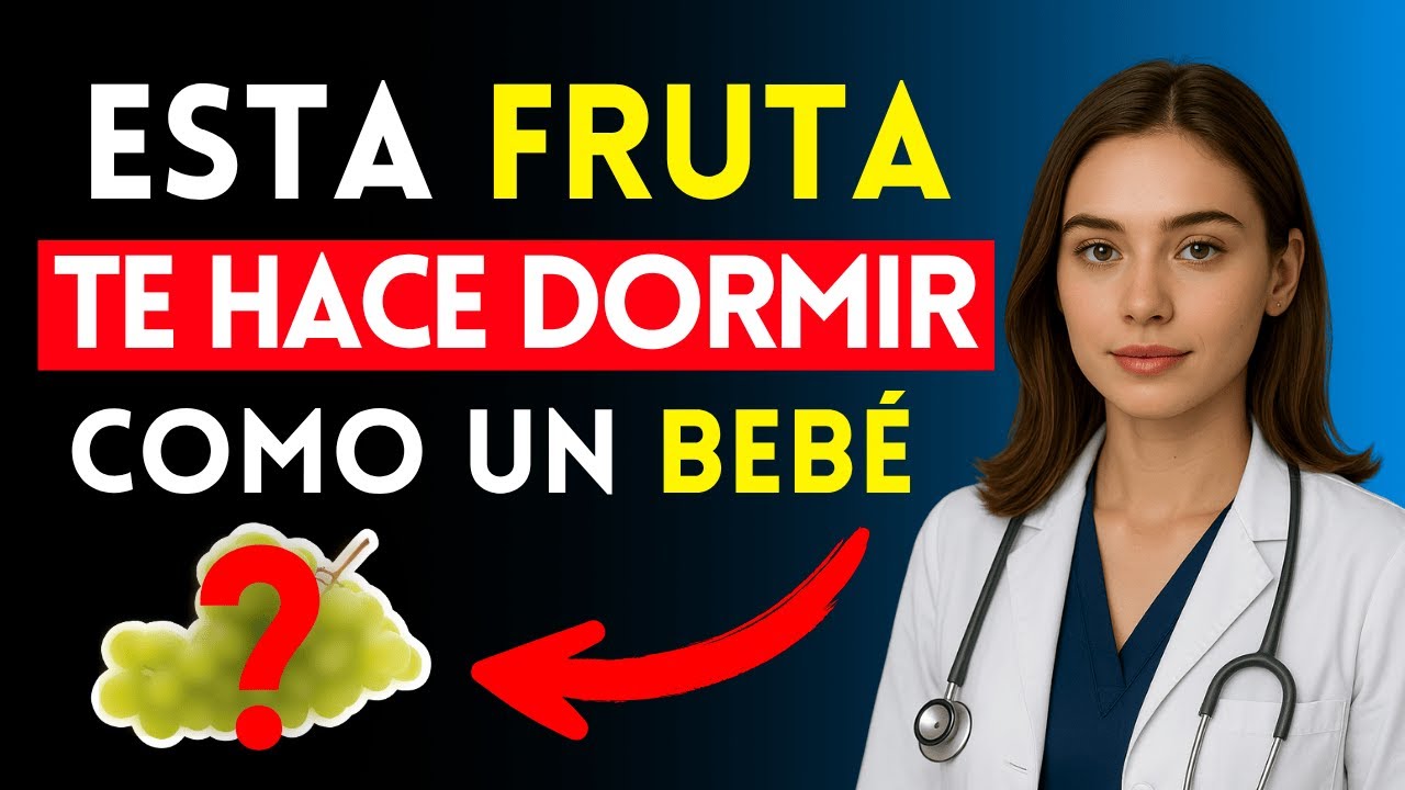 3 Frutas que te hacen Dormir PROFUNDO toda la noche SIN despertarte y sentirte renovado