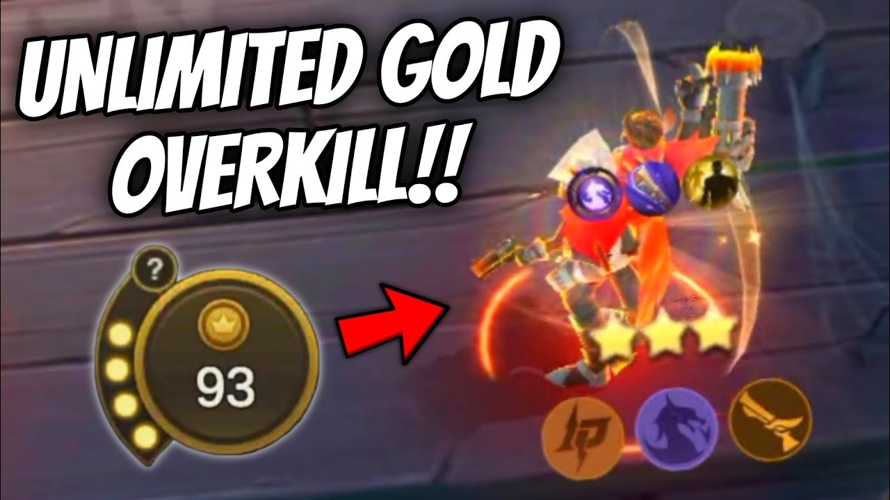 WYRMSLAYER CLAUDE SC FIRE !! OVERKILL UNLIMITED GOLD !! MAGIC CHESS ...