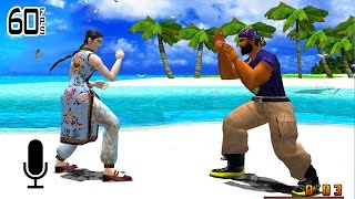 Virtua Fighter 3 - 1cc - Hardest - Arcade & Dreamcast - 60FPS - Comentado