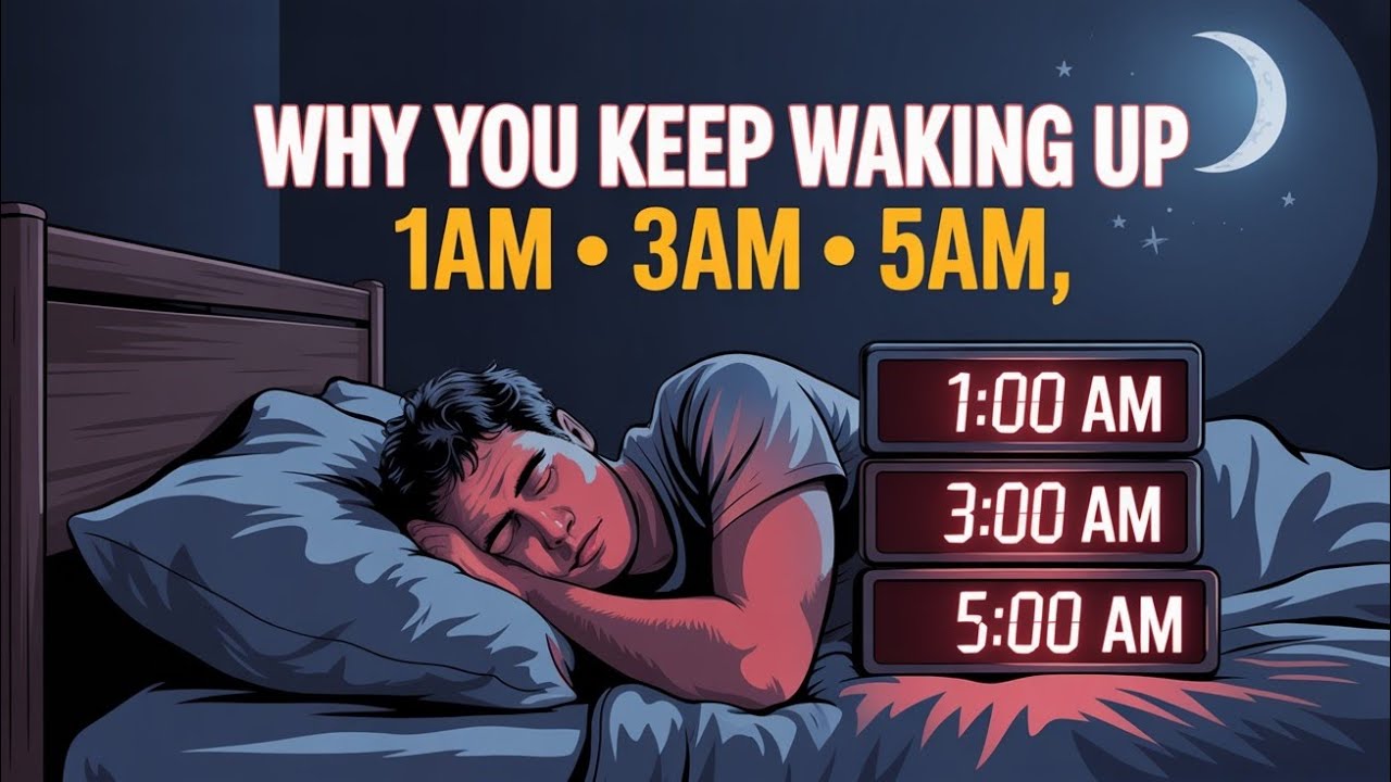 Why Waking Up at 3AM Happens More As You Age (and How to Fix It) - YouTube